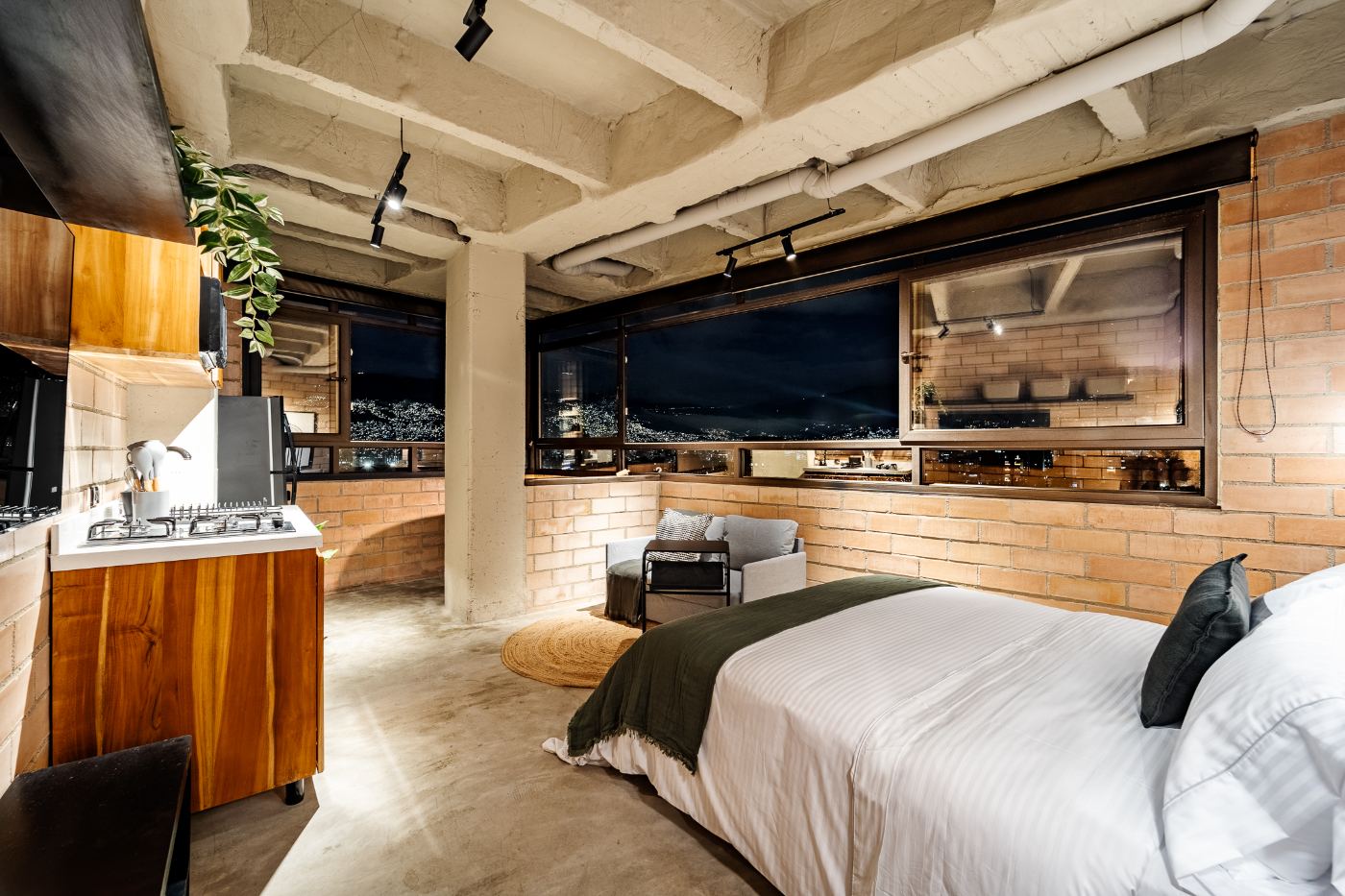 Corner View: vista del loft